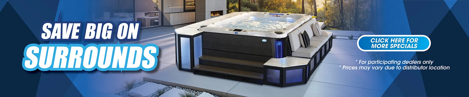 Calspas hot tub being used in a family setting - Rome