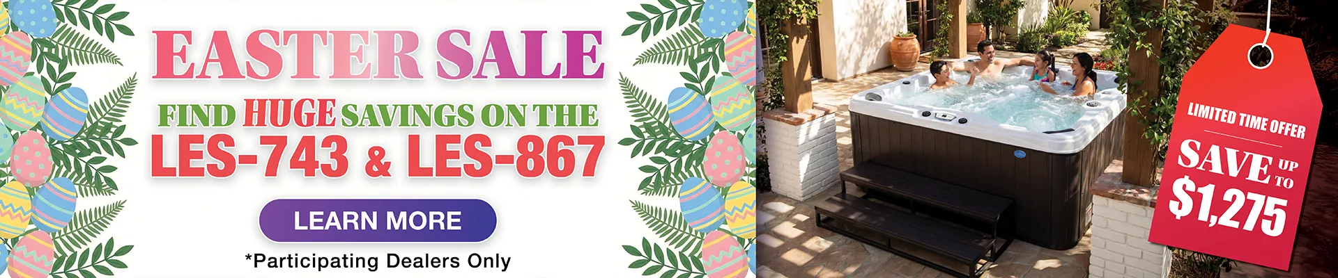 Calspas hot tub being used in a family setting - Rome