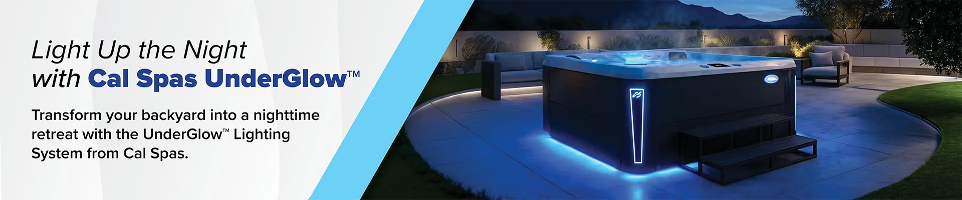 Calspas hot tub being used in a family setting - Rome